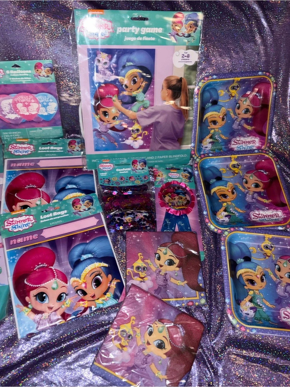 Shimmer & Shine Party Supplies